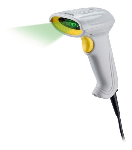 Imagem 2 de 2 de Leitor de código de barras Multilaser GA126 USB 1D cinza