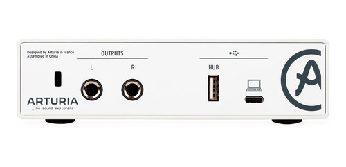 Imagen 5 de 7 de Placa Interfaz De Audio Usb 24 Bits Arturia Minifuse 1 White