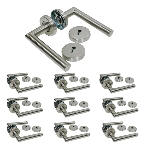 Manija Recta Toshi Acero Inox. Bronzen 1050 ( X10 Unidades )