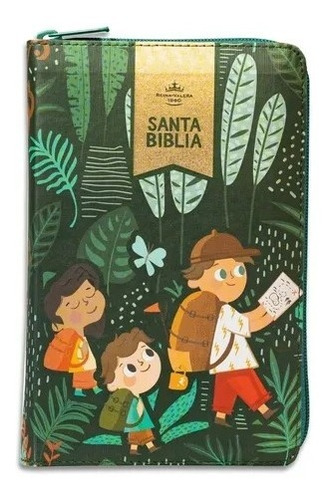 Biblia Rv1960 Interactiva Para Niños C/ Cierre 