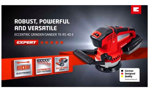Lijadora Roto Orbital Einhell 400 Watts Excentrica Rotorbita