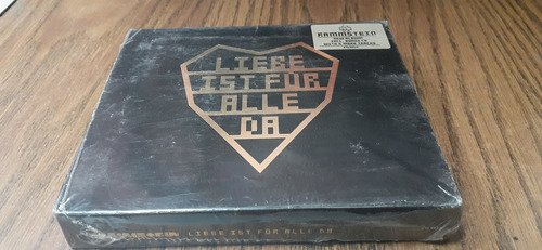 Cd Rammstein*liebe Ist Fue Alle Da*nuevo,sellado De Fábrica (Usado)