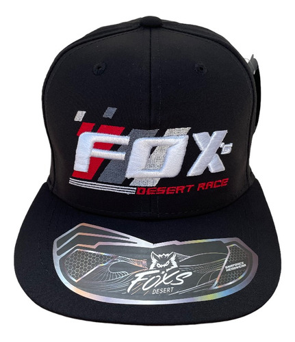 Gorra Foxs Desert Snapback Adulto Visera Plana 011