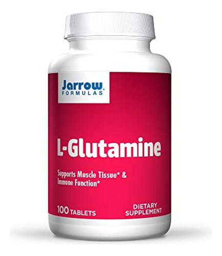 Jarrow Formulas L-glutamina 1000 Mg - 100 Tabletas Easy-solv