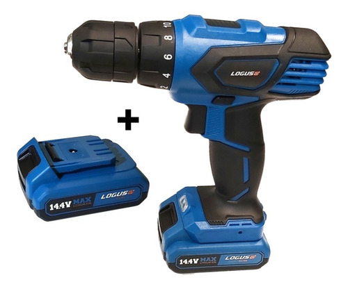 Imagen 1 de 9 de Taladro Atornillador Inalamb Til15 14.4v Bateria Extra -6cuo