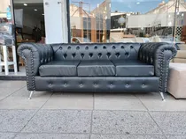 Comprar Sillón Chester 3 Cuerpos Talampaya Negro