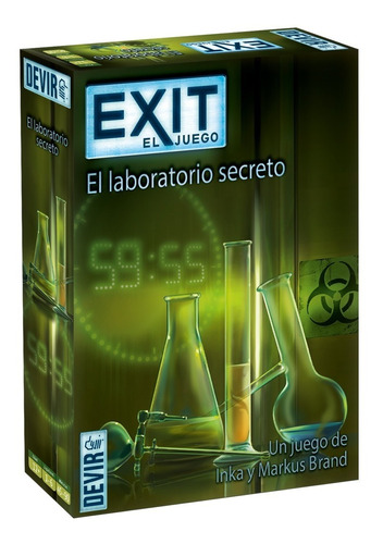 Imagen 1 de 1 de Juego Escape Room Exit El Laboratorio Secreto
