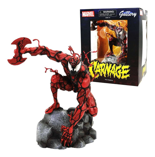 Diamond Gallery Carnage Marvel Spiderman  Estatua Nueva 