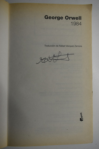 1984 George Orwell Booket C199 (Usado)
