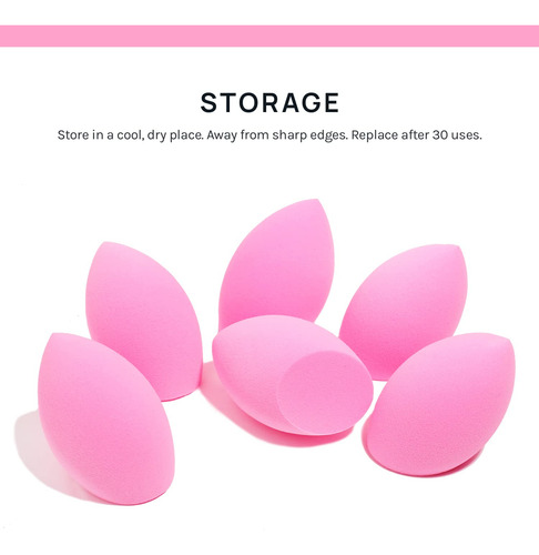 Aoa Studio Collection Makeup Sponge Set Makeup Blender Latex