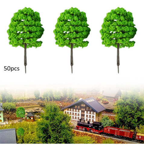 50 Pzs Árbol Miniatura 1100 Modelo Mini Estilo D
