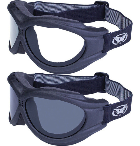 Set De 2 Gafas Para Motociclistas Global Vision Big Ben