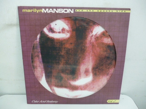 Marilyn Manson Coke And Sodomy Vol 2 Picture Disc 12´ Ingles