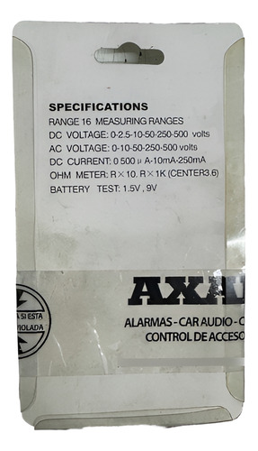 Multi Tester Multimetro Sunma Xy-2000a