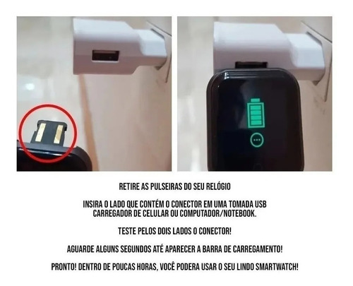 Imagem 6 de 8 de Relógio Digital Inteligente + Fone Ouvido Sem Fio Bluetooth