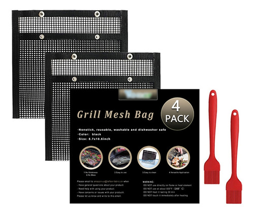 (3 #mold) Sacos De Grelha De Malha Bolsa De Grelha Antiadere