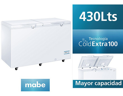Congeladora Mabe 430l Chm430pb2