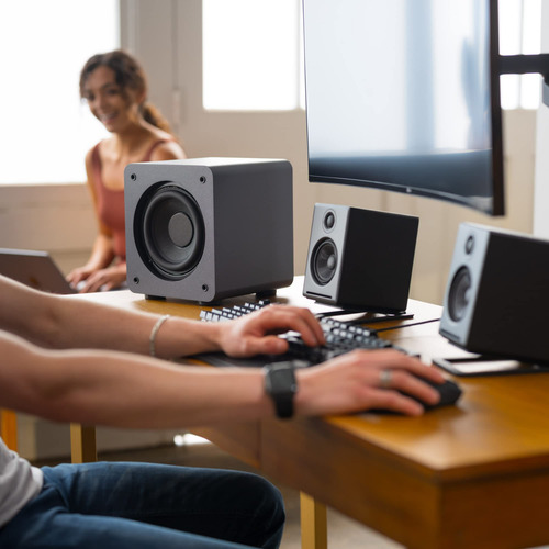 Compact Powered Mini Subwoofer Audioengine S6 210w