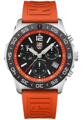 Reloj De Pulsera Luminox Para Hombre Naranja Xs.3149