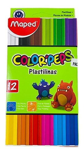 Plastilina Maped Color Pëps 20 Grs (x12)