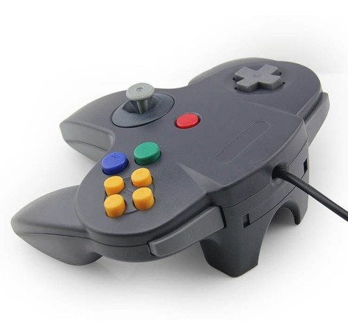 Controlador compatible Nintendo 64 Handle N64 Joystick gris