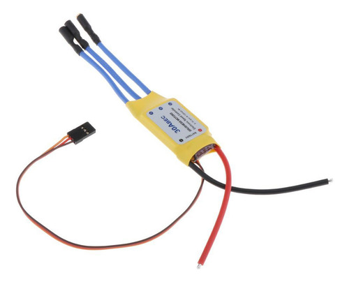 Nuevo Dc 12v 30a Esc Sin Escobillas Con Controlador De