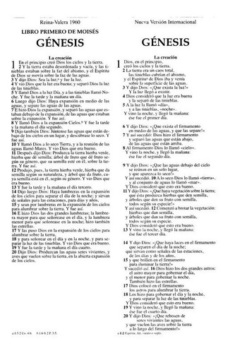 Imagen 8 de 9 de Biblia Paralela Rvr1960 / Nvi Tapa Dura Negra