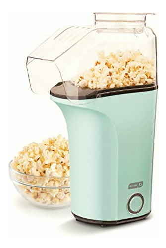 Dash Dapp150v2aq04 Hot Air Popcorn Popper Maker With Color Aqua