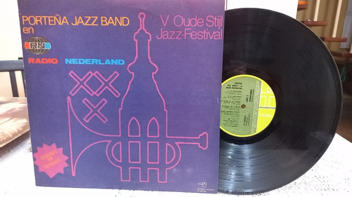Porteña Jazz Band En Radio Nederland Lp Vinilo 1976 Nm 