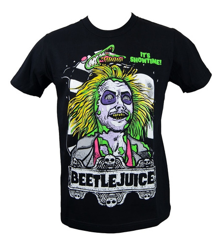 Beetlejuice Remera Algodon Terror Michael Keaton Tim Burton