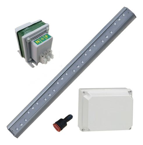 Kit Completo Barra Led Sumergible 36w 66cm Blanca P/ Pileta