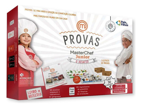 Jogo Masterchef Junior - Provas - Pais & Filhos