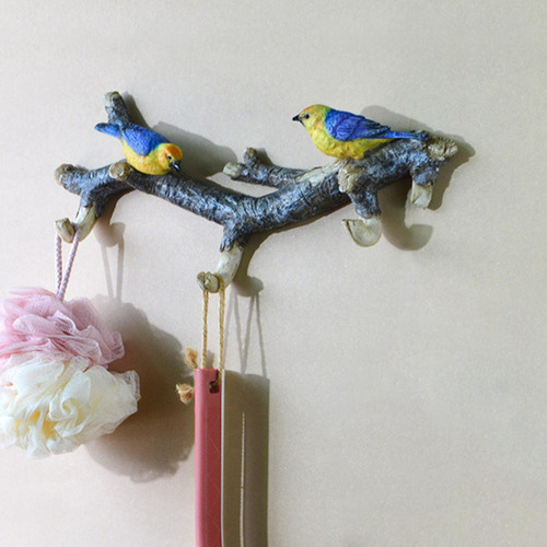 Pack De 2 Percheros Bird Coat Hooks Perchas Para Colgar
