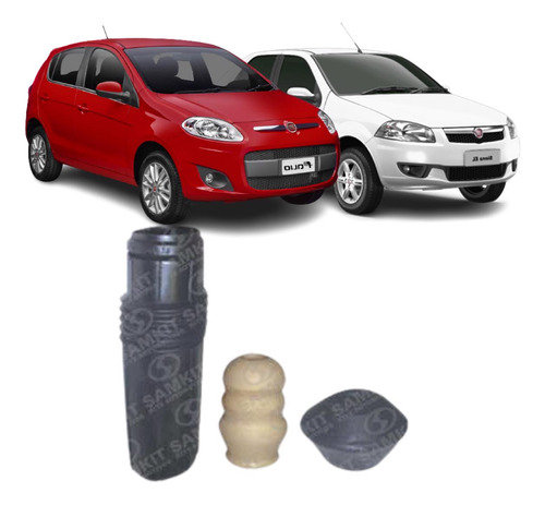 Kit Amortecedor Traseiro Fiat Palio Adventure 2007