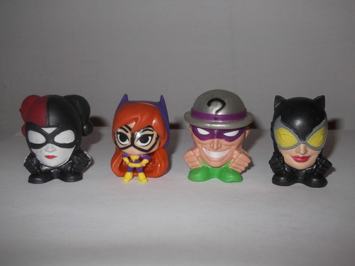 Superheroes Miniatura Lote De 4 Figuras Dc Comics