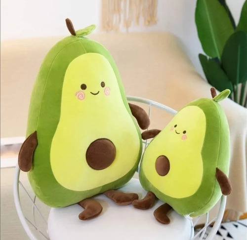 Imagen 2 de 5 de Peluche Aguacate 40 Cm Con Cierre