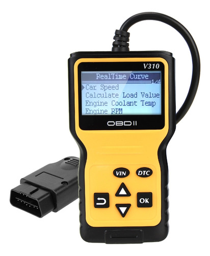 Escáner Auto Engine Lector De Códigos De Error Multilingüe D