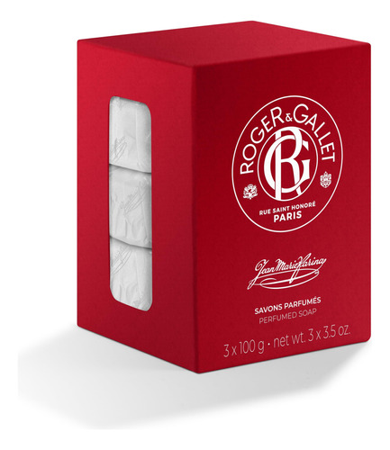 Jabón Corporal Y Gel De Baño Roger & Gallet Jean Marie 3x100