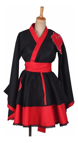 Vestido De Anime Akatsuki Para Mujer, 6 Estilos De Disfraz D