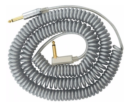 Cable Vox Vcc-90 9m Coil 9 Metros Silver Espiralado - Cuotas