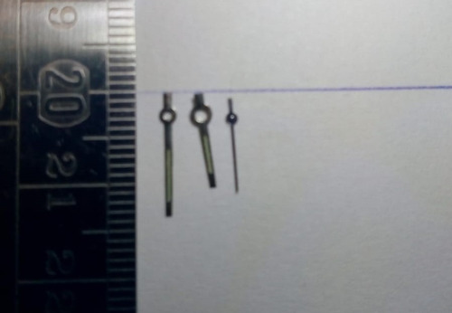 Imagen 2 de 5 de Repuestos Agujas Para Reloj De Pulsera.