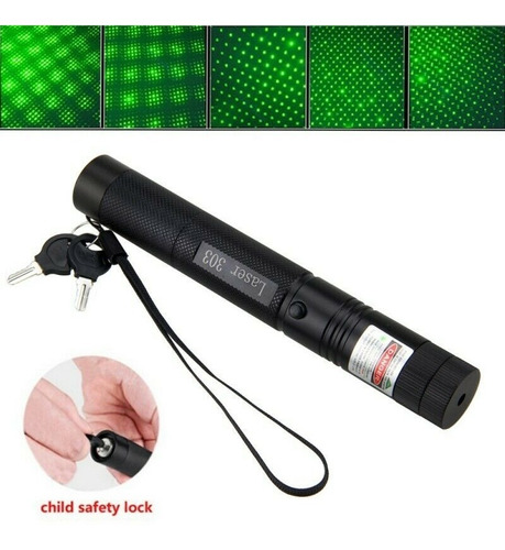 Caneta Laser Pointer Verde Palestra Longo Alcance Forte 30km