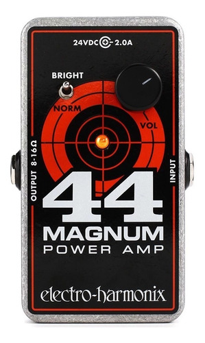 Pedal Amplificador Electro Harmonix 44 Magnum Helix Kemper Color Negro