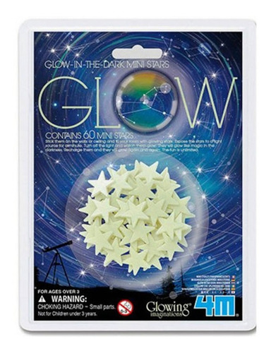 Glow Mini Stars 4m Brilla En La Oscuridad