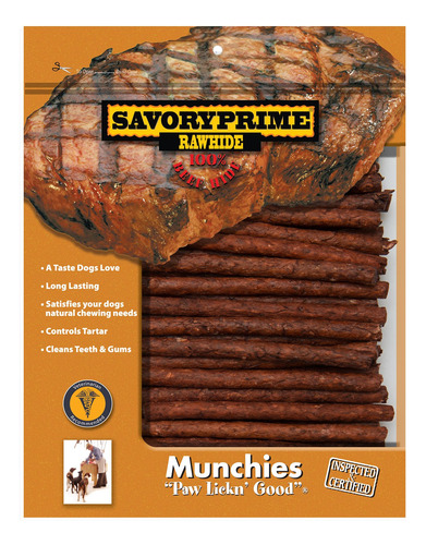 Savory Prime Pet Treats Munchie Stick De Pollo Y Carne De Re