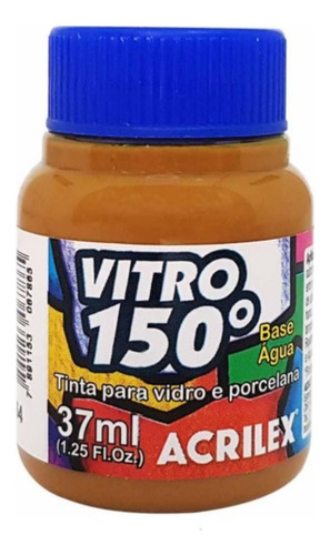 Tinta Acrilex Para Vidro 37ml - Vitro 150 Escolha Sua Cor
