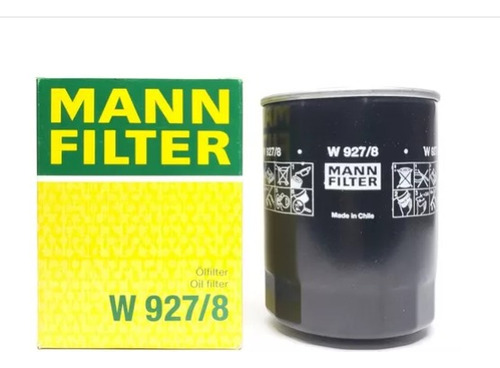 Filtro Aceite Mann Filter Wk927/8 Hyundai H100, H1,carnival 