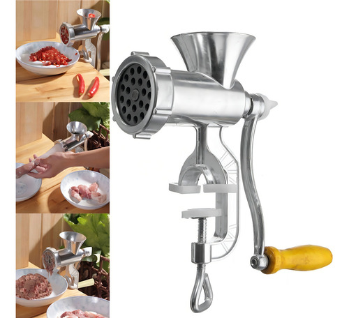 Molinillo de carne molida, galleta, máquina de moler manual