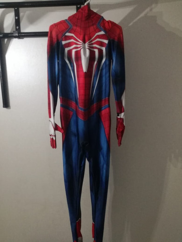 Imagen 5 de 7 de Disfraz Spiderman Hombre Araña Adulto Traje