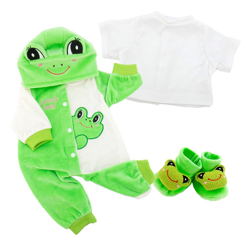 Set De Ropa Para Muñecas Reborn Aori De 20 A 24 Pulgadas Con